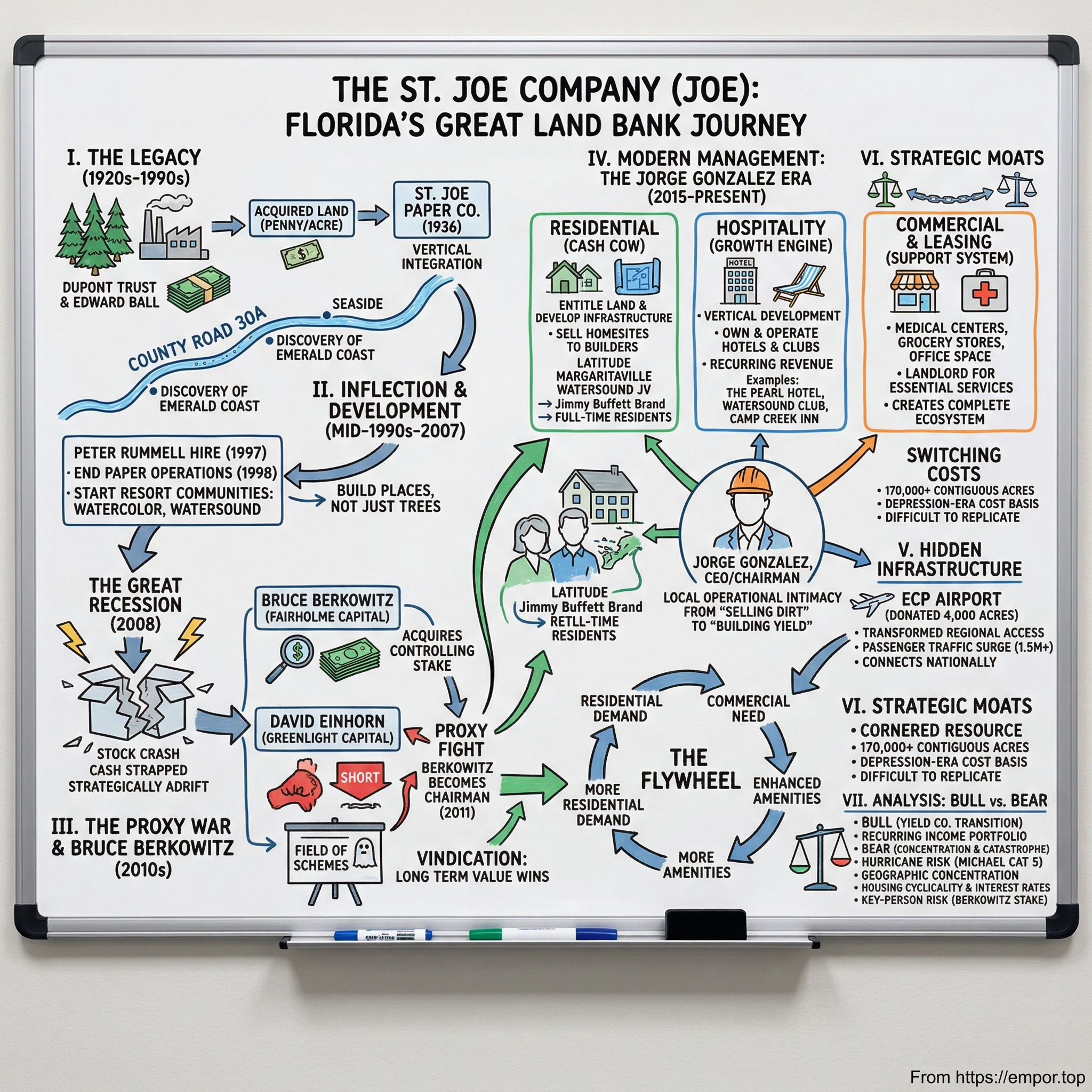 The St. Joe Company visual story map