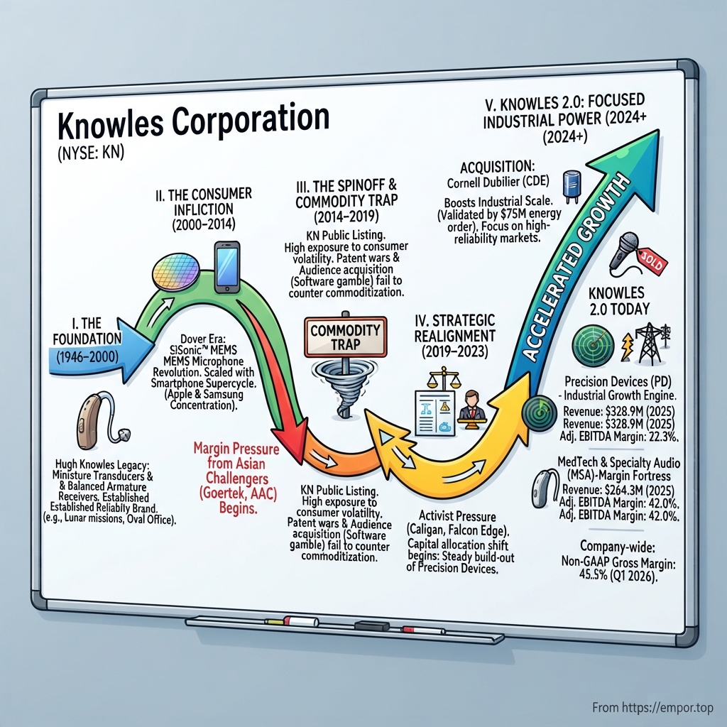 Knowles visual story map