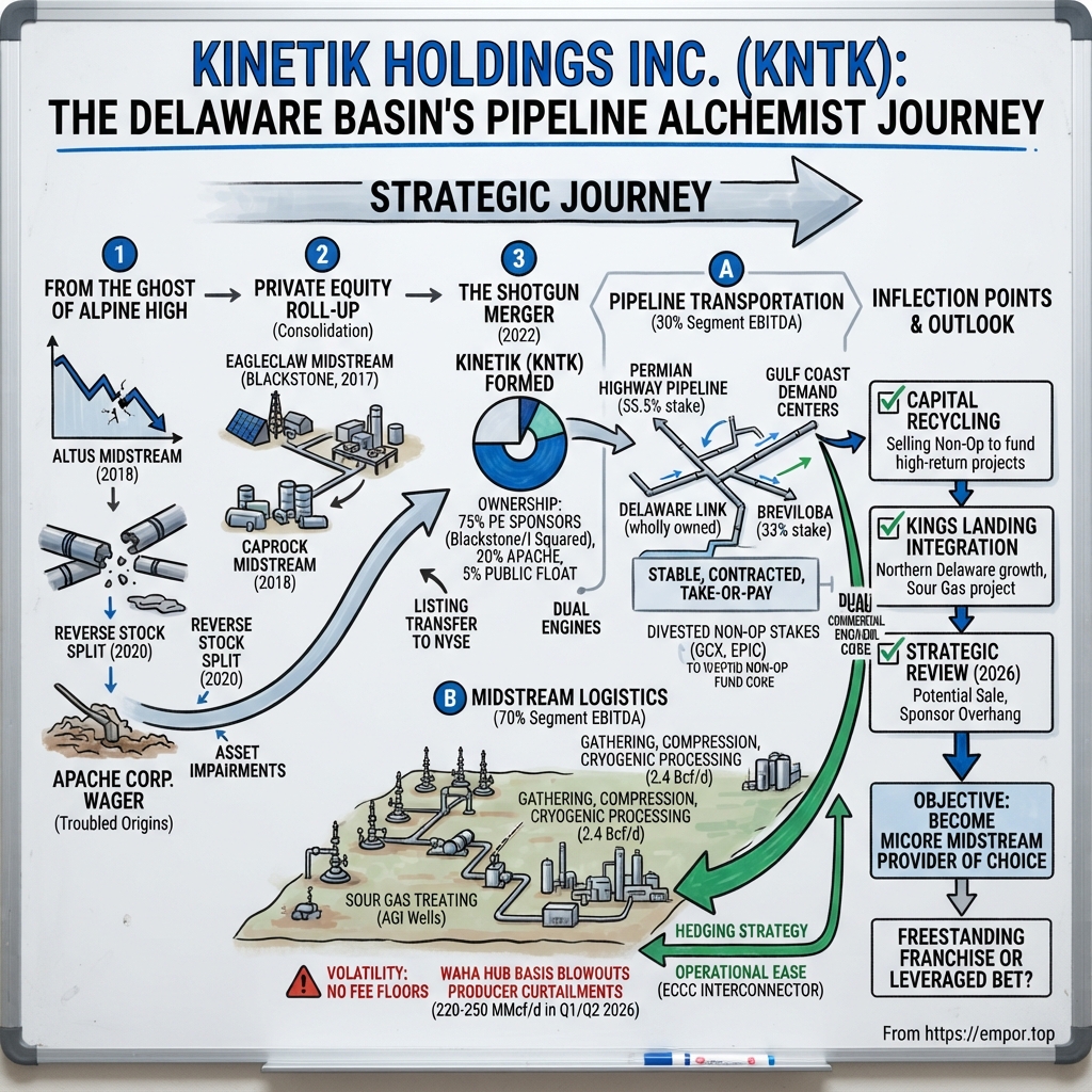 Kinetik Holdings visual story map