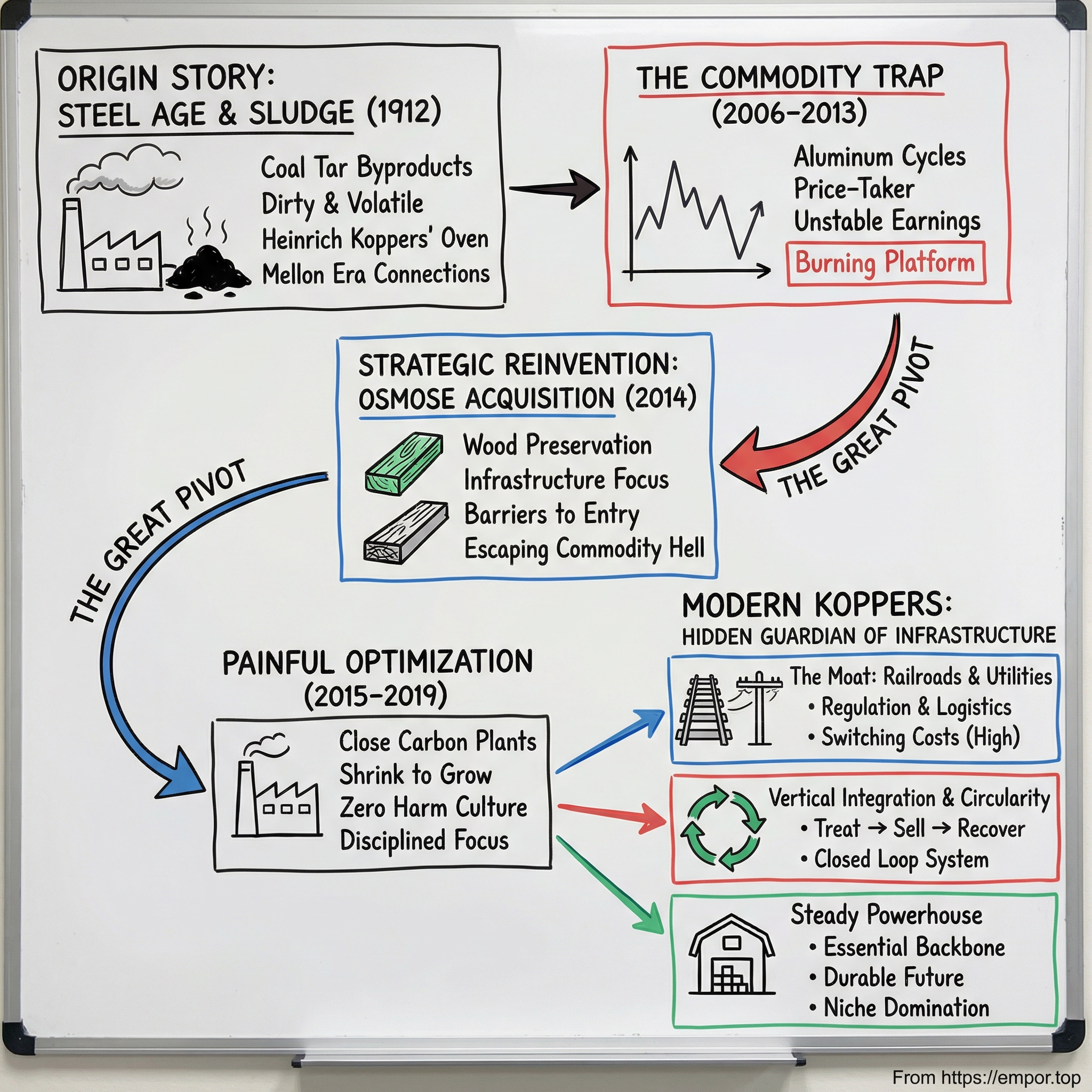 Koppers Holdings visual story map