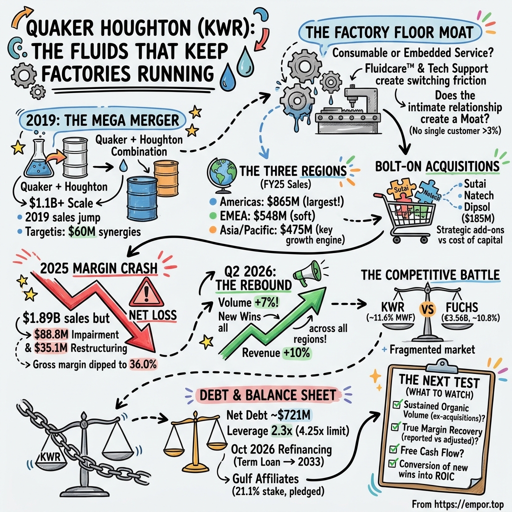 Quaker Houghton visual story map