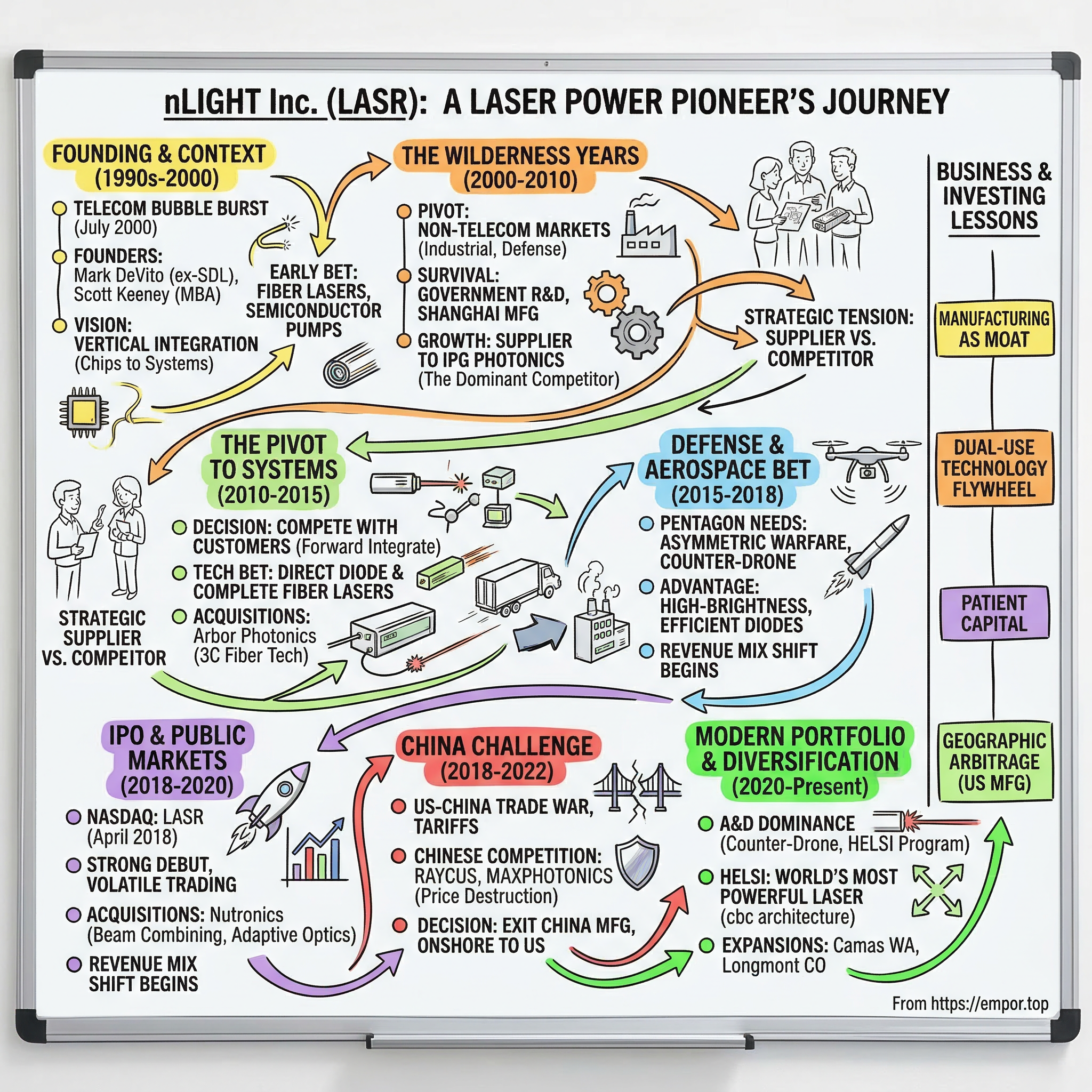 nLIGHT visual story map