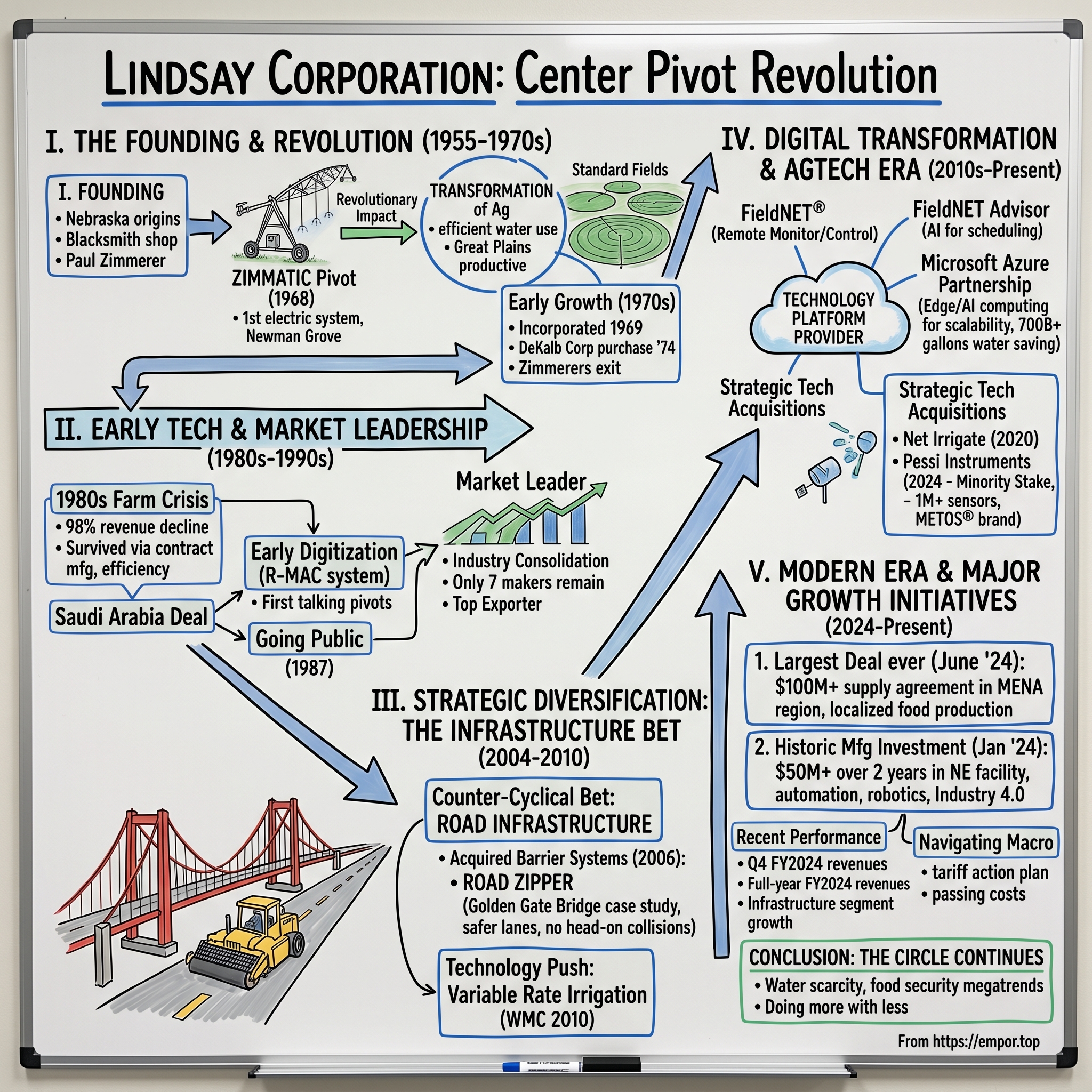 Lindsay visual story map