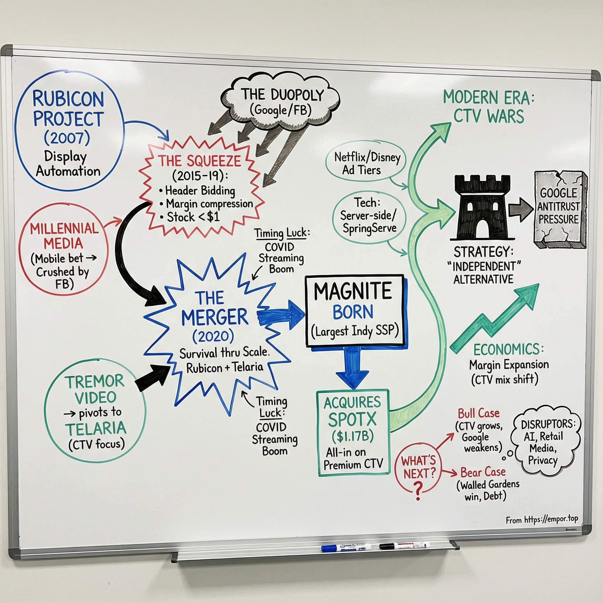 Magnite visual story map