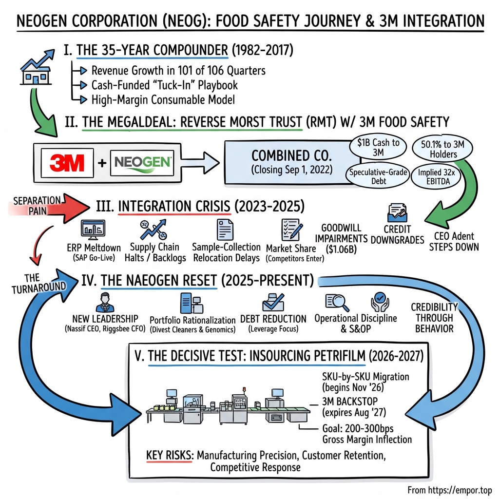 Neogen visual story map
