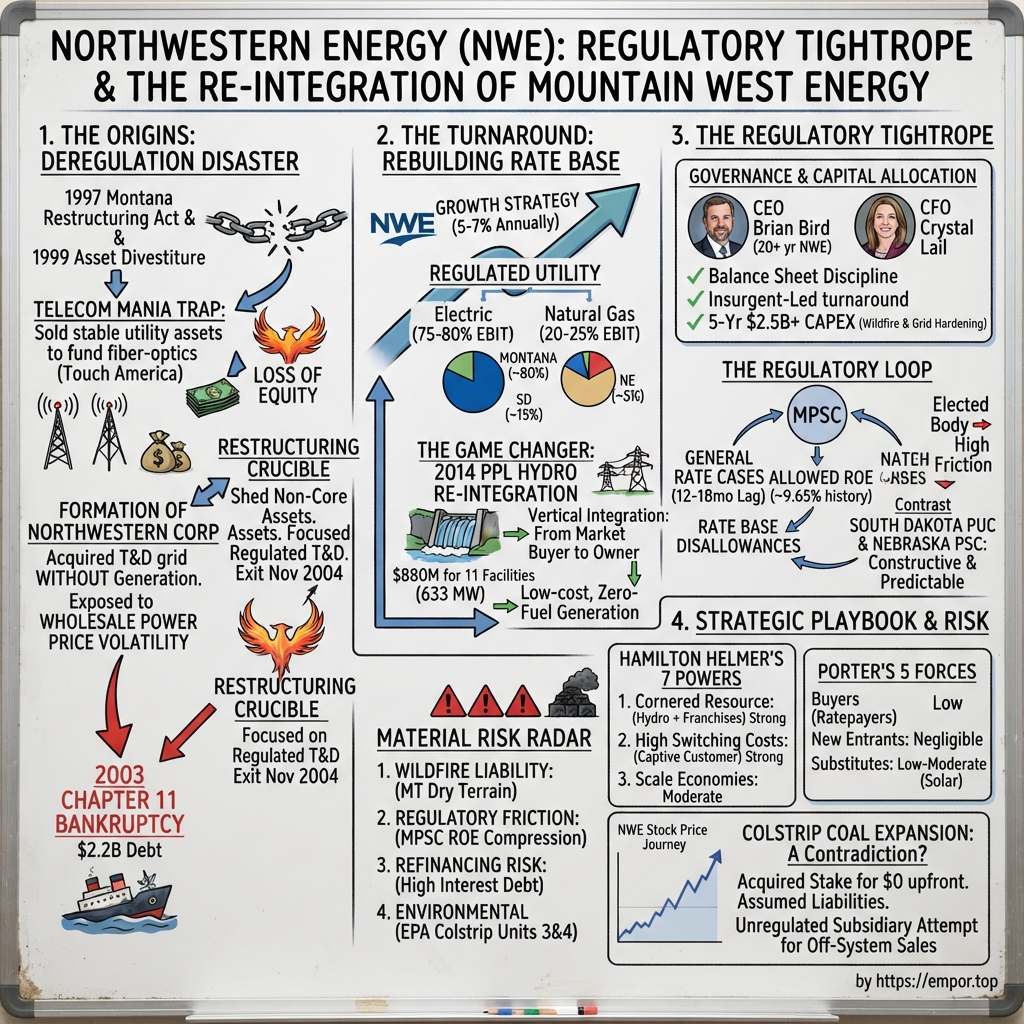 Northwestern Energy Group visual story map