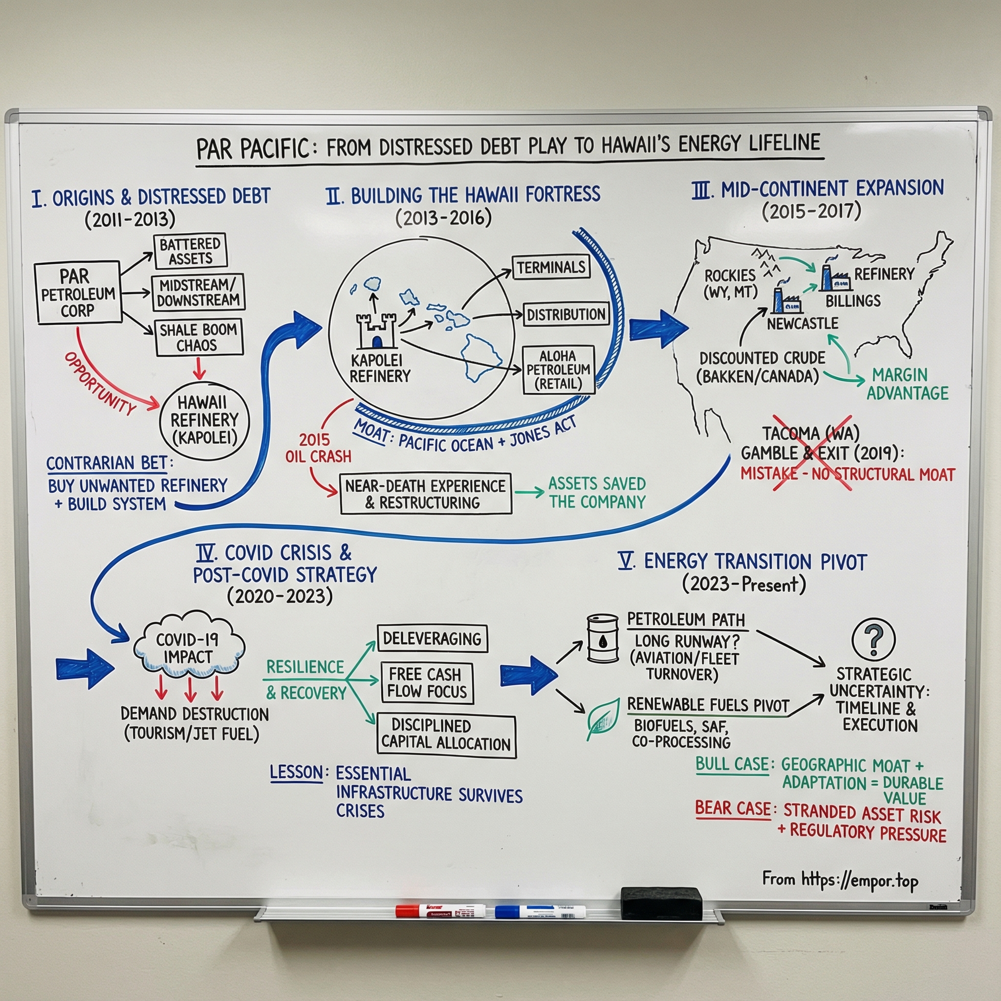 Par Pacific Holdings visual story map