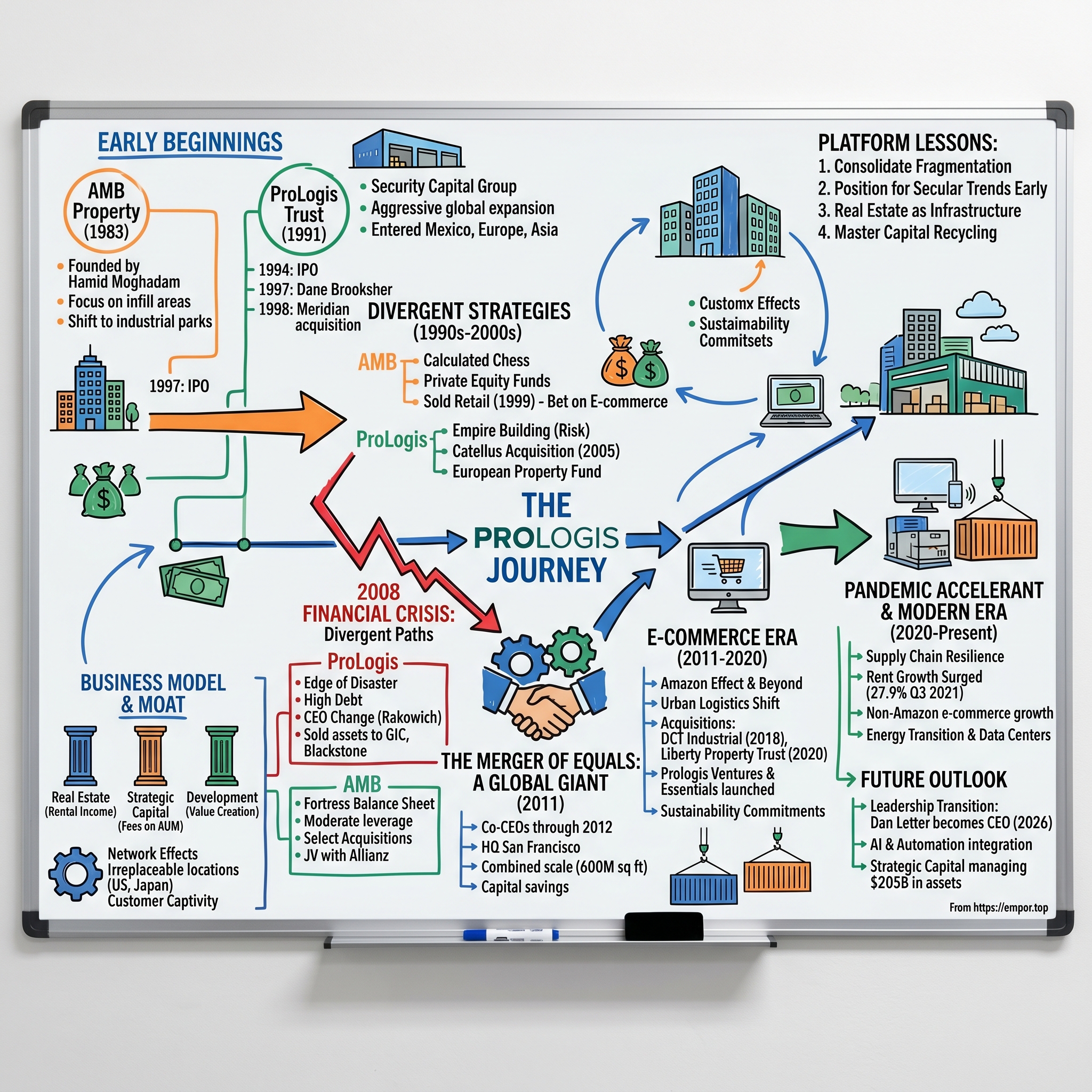Prologis visual story map