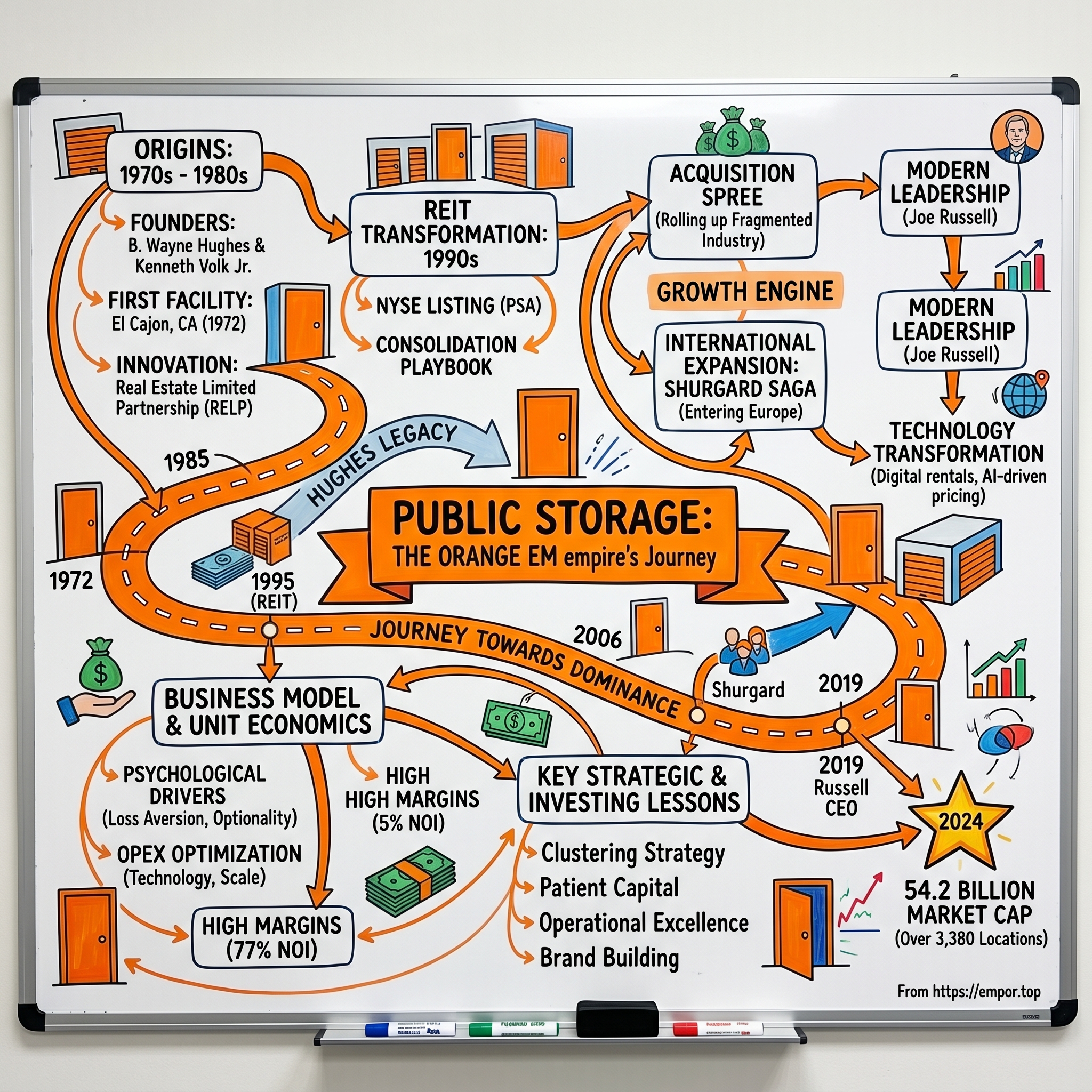 Public Storage visual story map