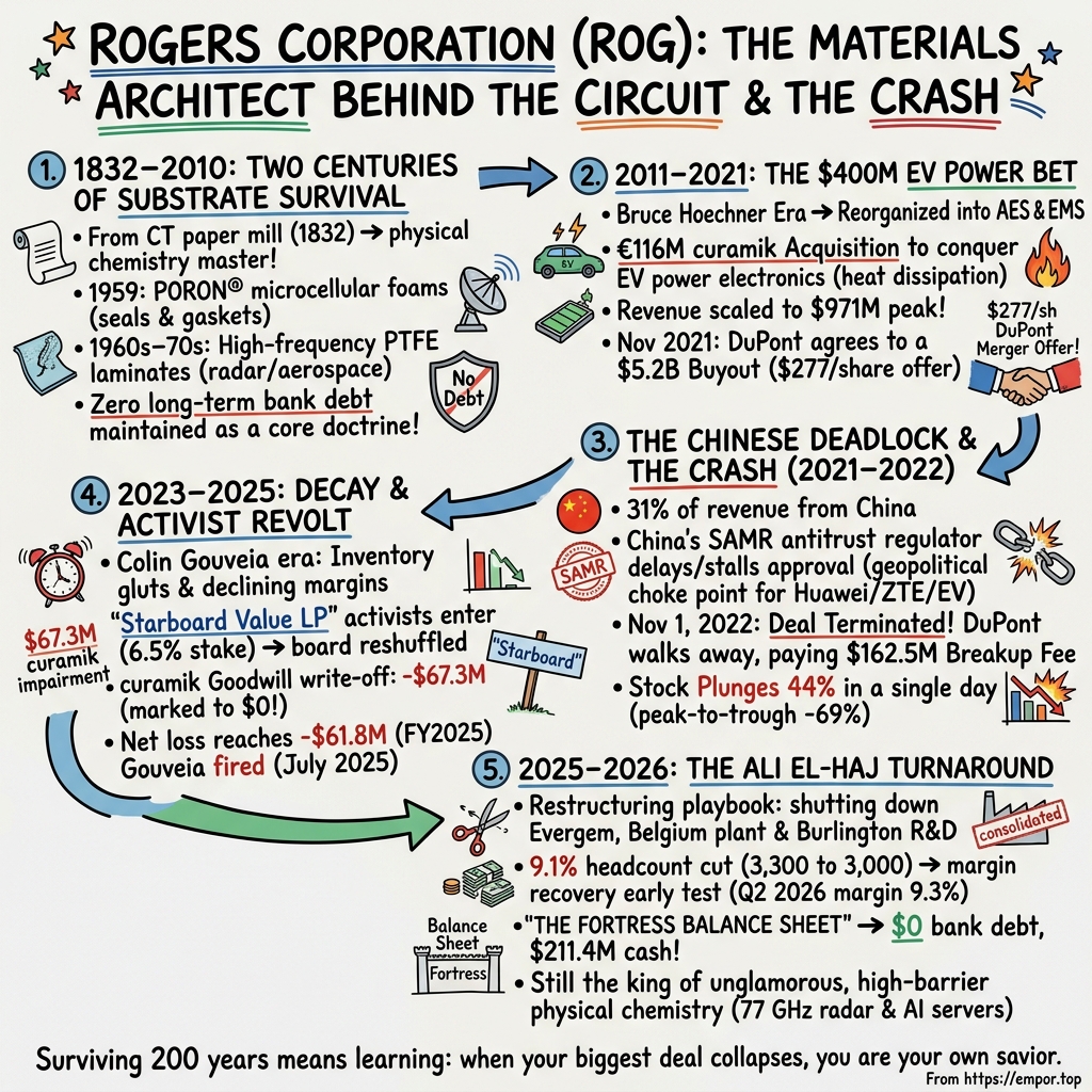 Rogers visual story map