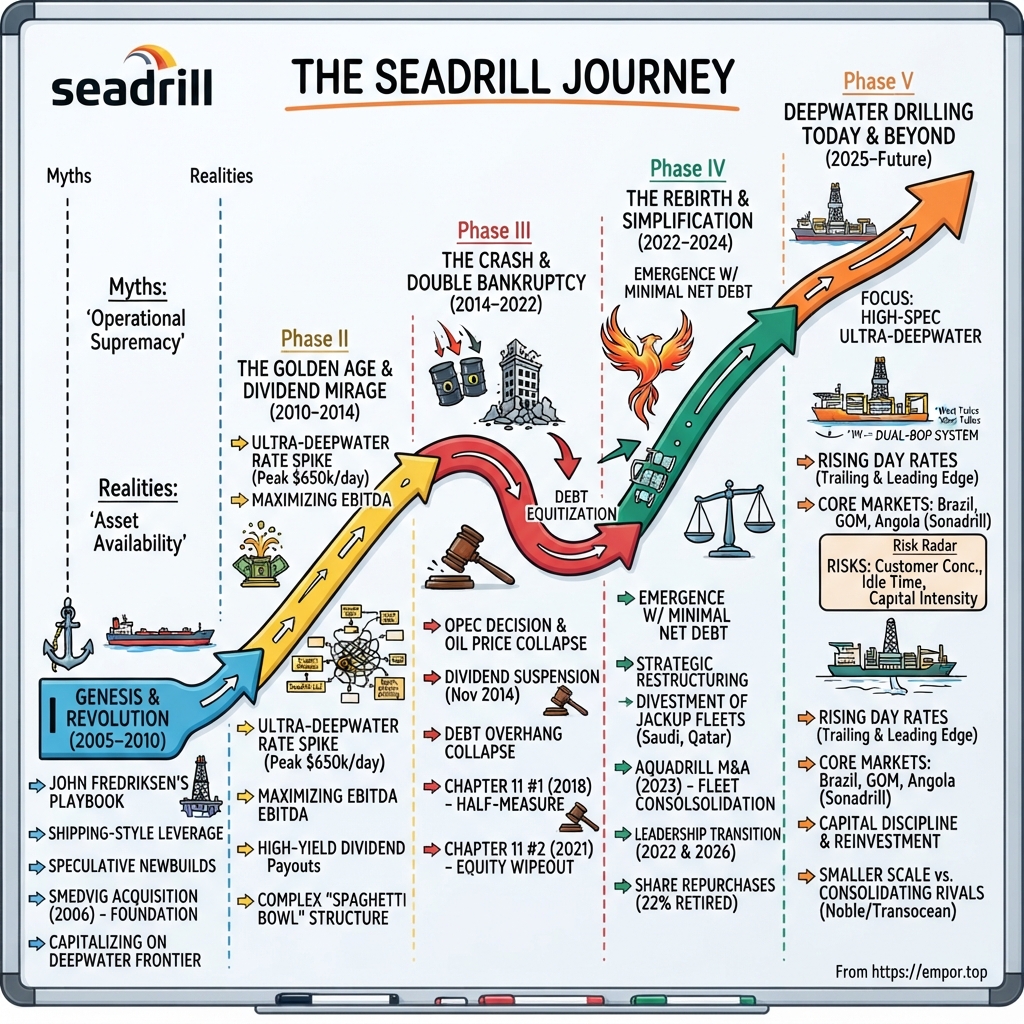 Seadrill visual story map