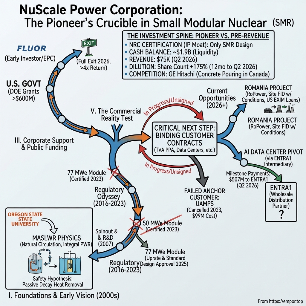 NuScale Power visual story map