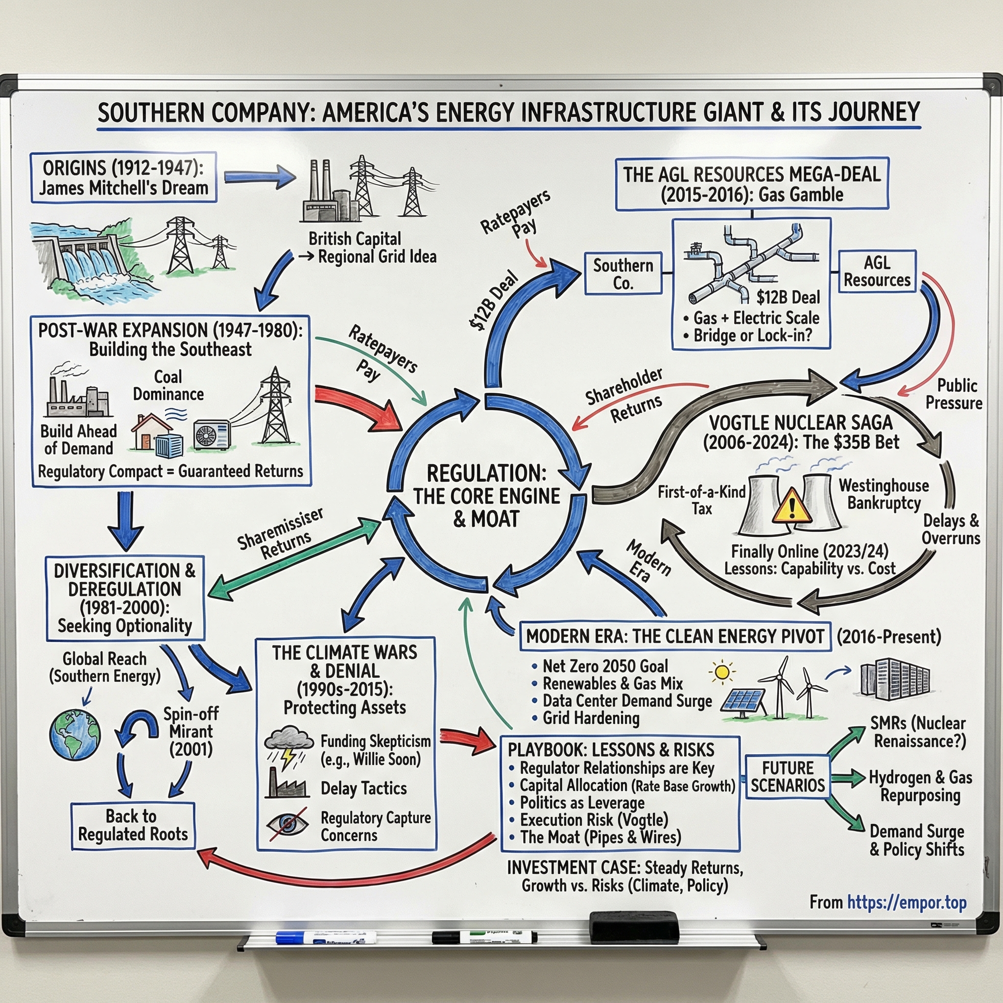 Southern Company visual story map