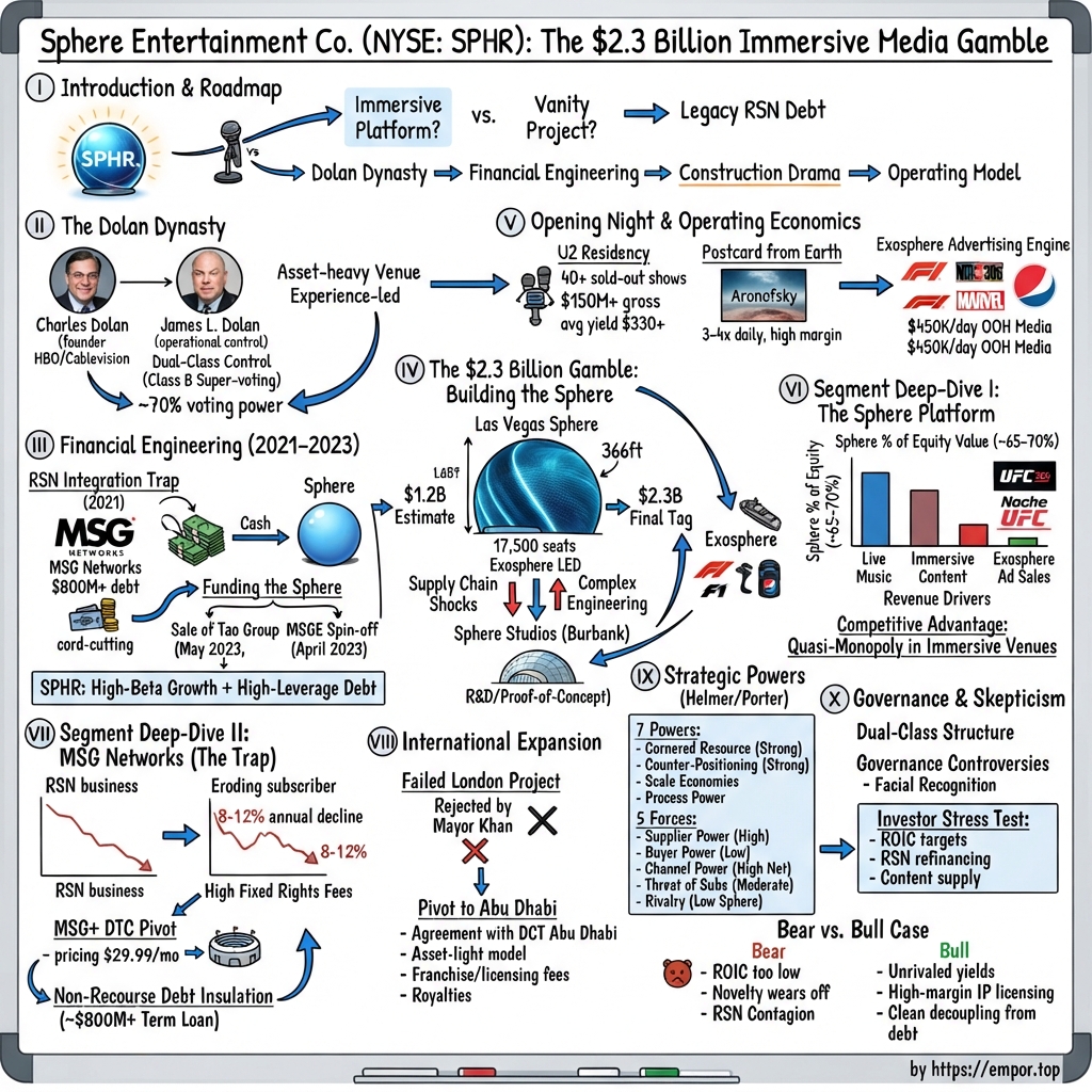 nameSphere Entertainment visual story map
