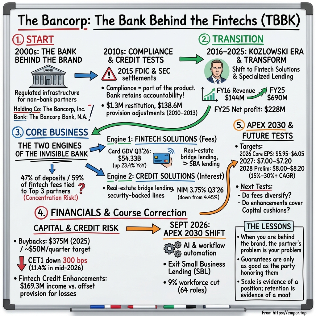 The Bancorp visual story map
