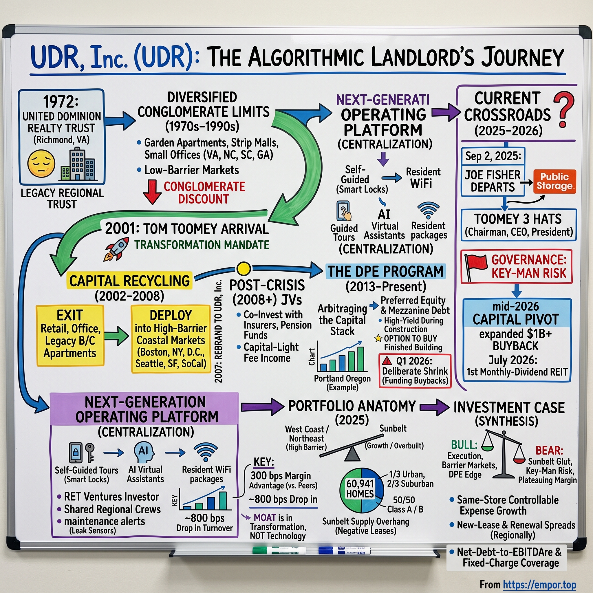 UDR visual story map