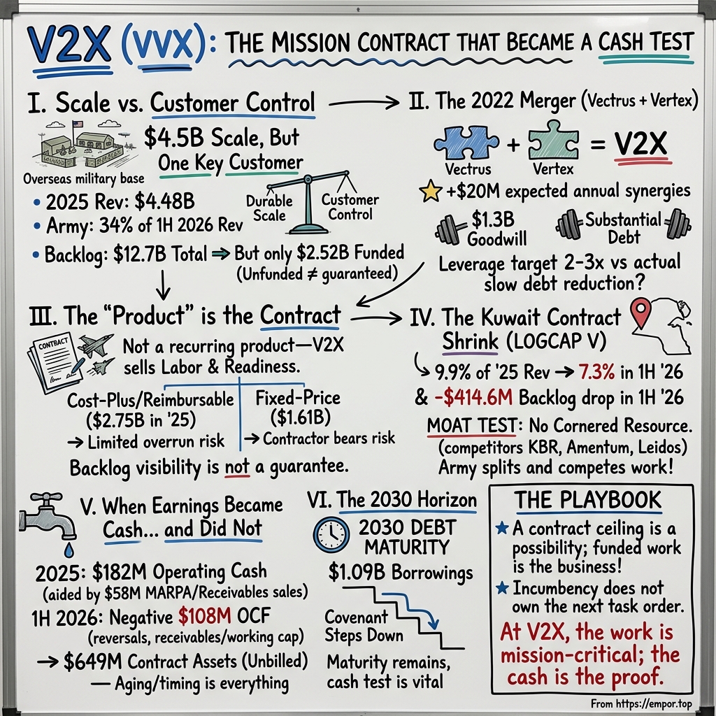 V2X visual story map
