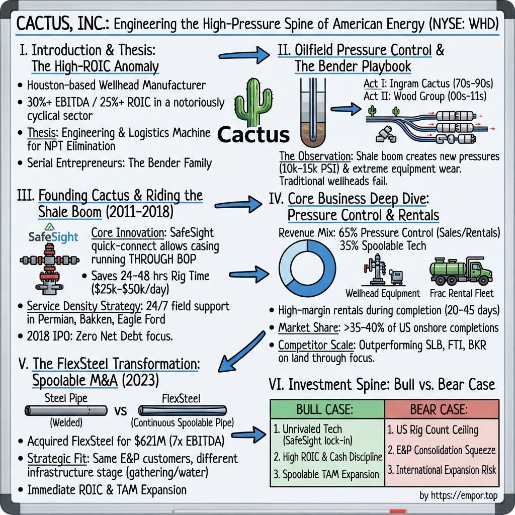 Cactus visual story map