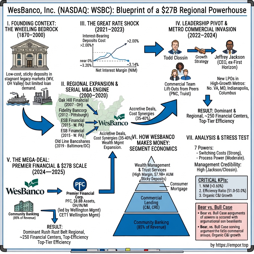 WesBanco visual story map